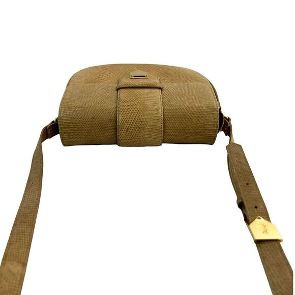 Yves Saint Laurent Lizard Mini Shoulder Bag